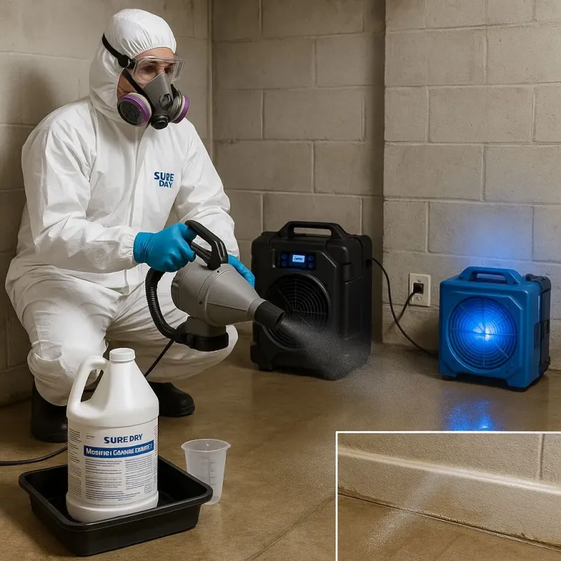 Sanitization and Odor Removal process in Richmond West, FL